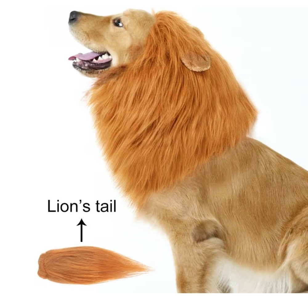 Dog Lion costume NEW!